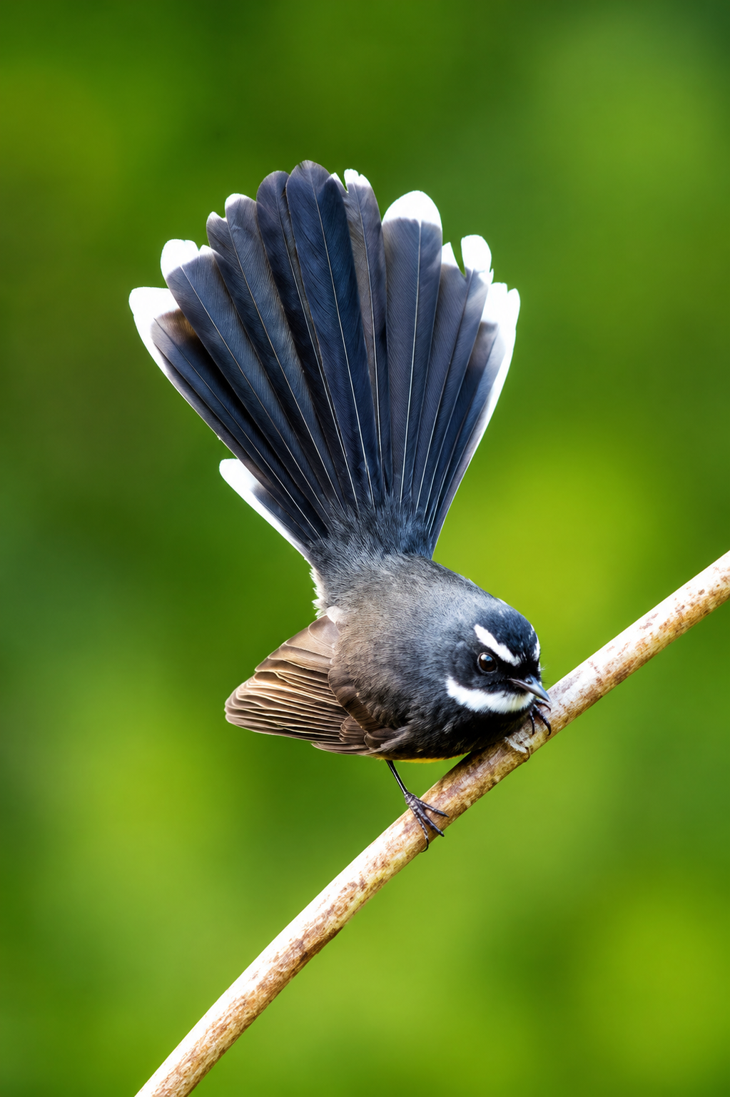 White-browed Fantail